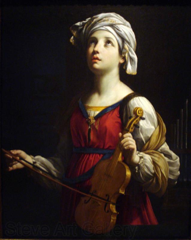 Guido Reni Saint Cecilia Norge oil painting art